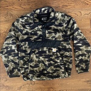 Carhartt Camouflage Fleece Pullover